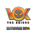 Naklejka | Vox Eminor (Holo) | Katowice 2014